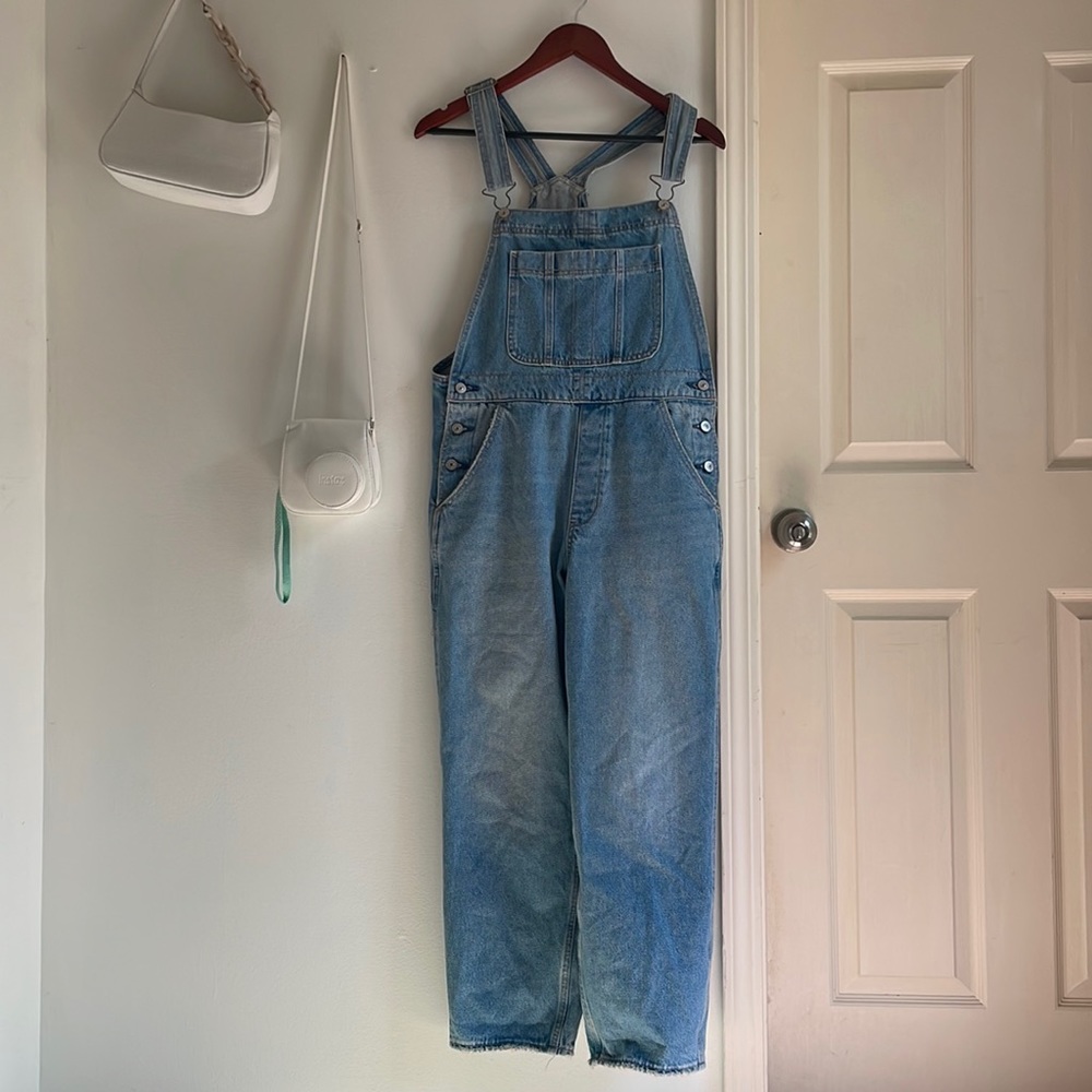 Abercrombie and Fitch High Rise Overalls